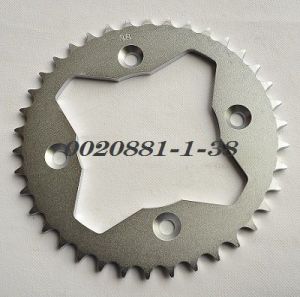 Steel rear sprocket 38 teeth