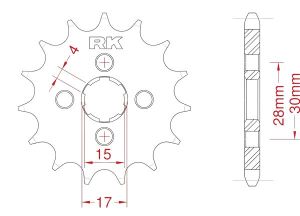 Front sprocket 12 teeth