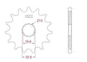 Front sprocket 11 teeth