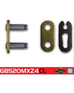 Schakel met kettingslotje RK 520 MXZGB goud