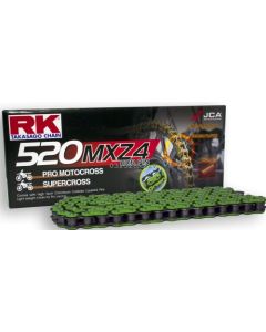 Ketting RK 520 racing cross GROEN 118 L