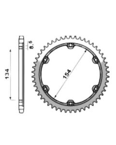 Achtertandwiel aluminium 45 tanden voor PBR atw houder