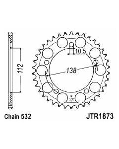 Achtertandwiel alu 50 tanden