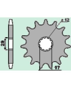 Voortandwiel 11 tanden