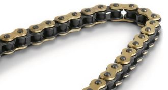 Chain 415 reinforced gold 104 L