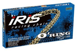 Chain IRIS 420 O'Ring super reinforced gold 122 L