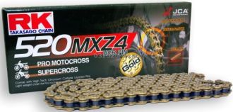 Chain RK 520 racing cross gold 106L