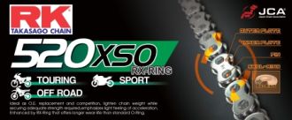 CHAINE RK 520 RX'RING SUPER RENFORCÉE 90M