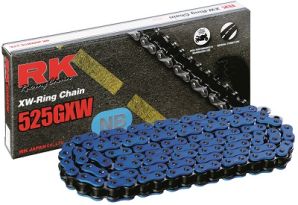 Chain RK 525 XW'Ring hyper reinforced blue 108 L