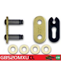 Clip master link RK 520 MXUGB gold