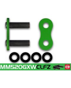 Rivet master link RK 520 GXWNM green