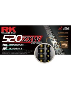 Rivet master link RK 520 ZXWBL black