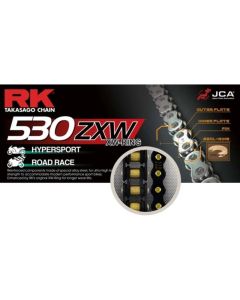 Rivet master link RK 530 ZXWBL black