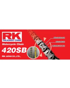 Chain RK 420 reinforced gold 1L