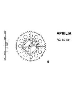 Steel rear sprocket 53 teeth