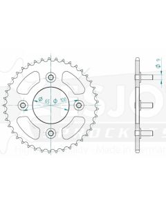 Steel rear sprocket 41 teeth