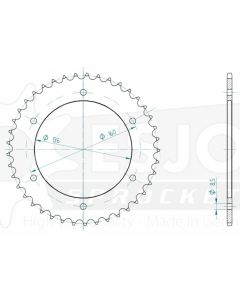 Steel rear sprocket 41 teeth