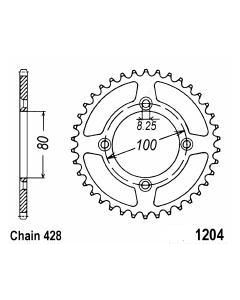 Aluminium rear sprocket 50 teeth