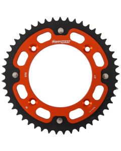 Steel-aluminium rear sprocket 49 teeth