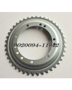 Steel rear sprocket 42 teeth