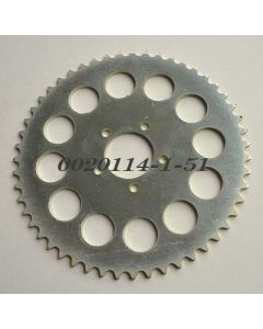 Steel rear sprocket 40 teeth