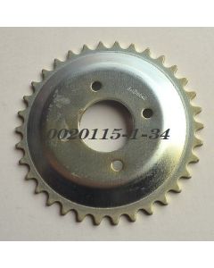 Steel rear sprocket 34 teeth