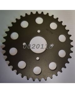 Steel rear sprocket 22 teeth diam int 39.4mm