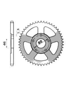 Aluminium rear sprocket 53 teeth