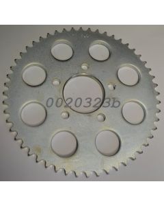 Steel rear sprocket 52 teeth