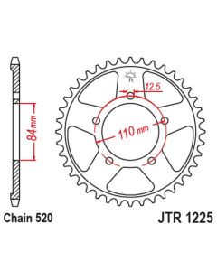 Steel rear sprocket 41 teeth