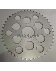 Steel rear sprocket 45 teeth