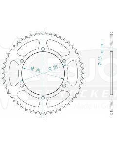 Steel rear sprocket 50 teeth