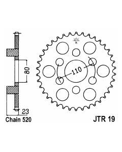 Alloy rear sprocket 36 teeth