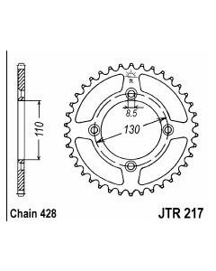 Steel rear sprocket 49 teeth