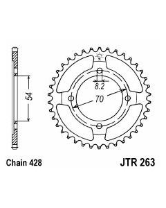 Steel rear sprocket 36 teeth