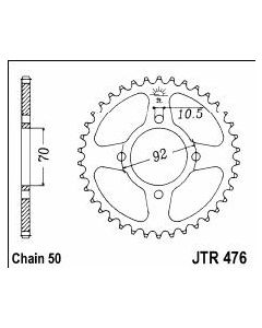 Steel rear sprocket 35 teeth