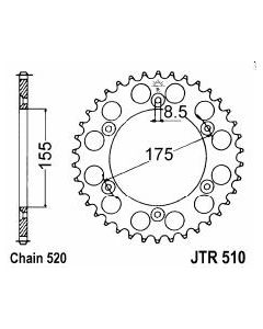 Steel rear sprocket 46 teeth