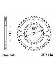 Steel rear sprocket 50 teeth