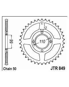 Steel rear sprocket 40 teeth