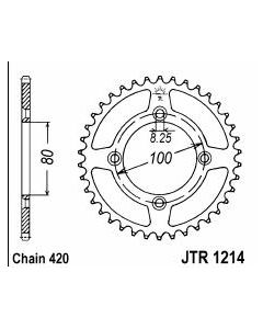 Steel rear sprocket 36 teeth