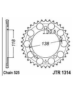 Steel rear sprocket 39 teeth