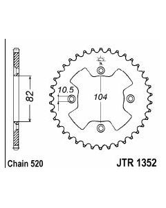 Steel rear sprocket 40 teeth