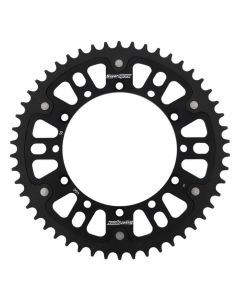 Steel-aluminium rear sprocket 48 teeth