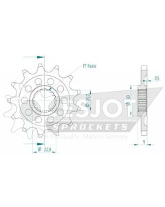 Front sprocket 12 teeth