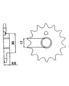 Front sprocket 11 teeth