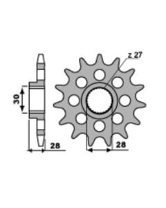 Front sprocket 18 teeth