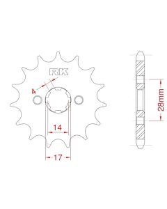 Front sprocket 11 teeth