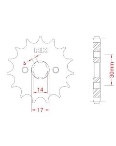 Front sprocket 13 teeth