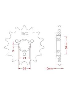 Front sprocket 14 teeth