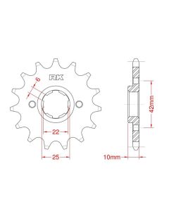 Front sprocket 14 teeth